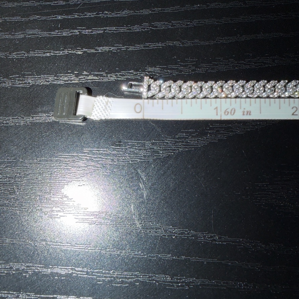 Diamond (Micro) Prong Cuban Necklace - Picture 4 of 4